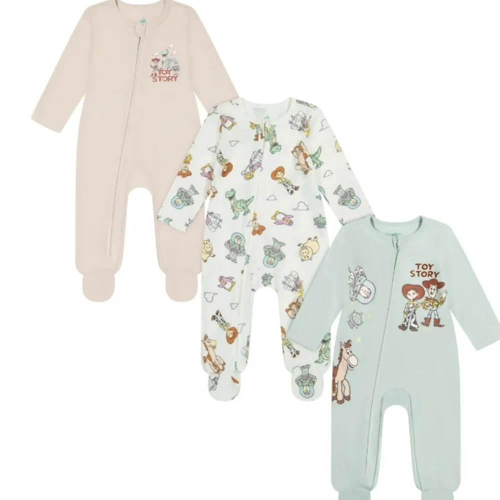 3pc Toy Story Baby Boy Long Sleeve Sleep N Play